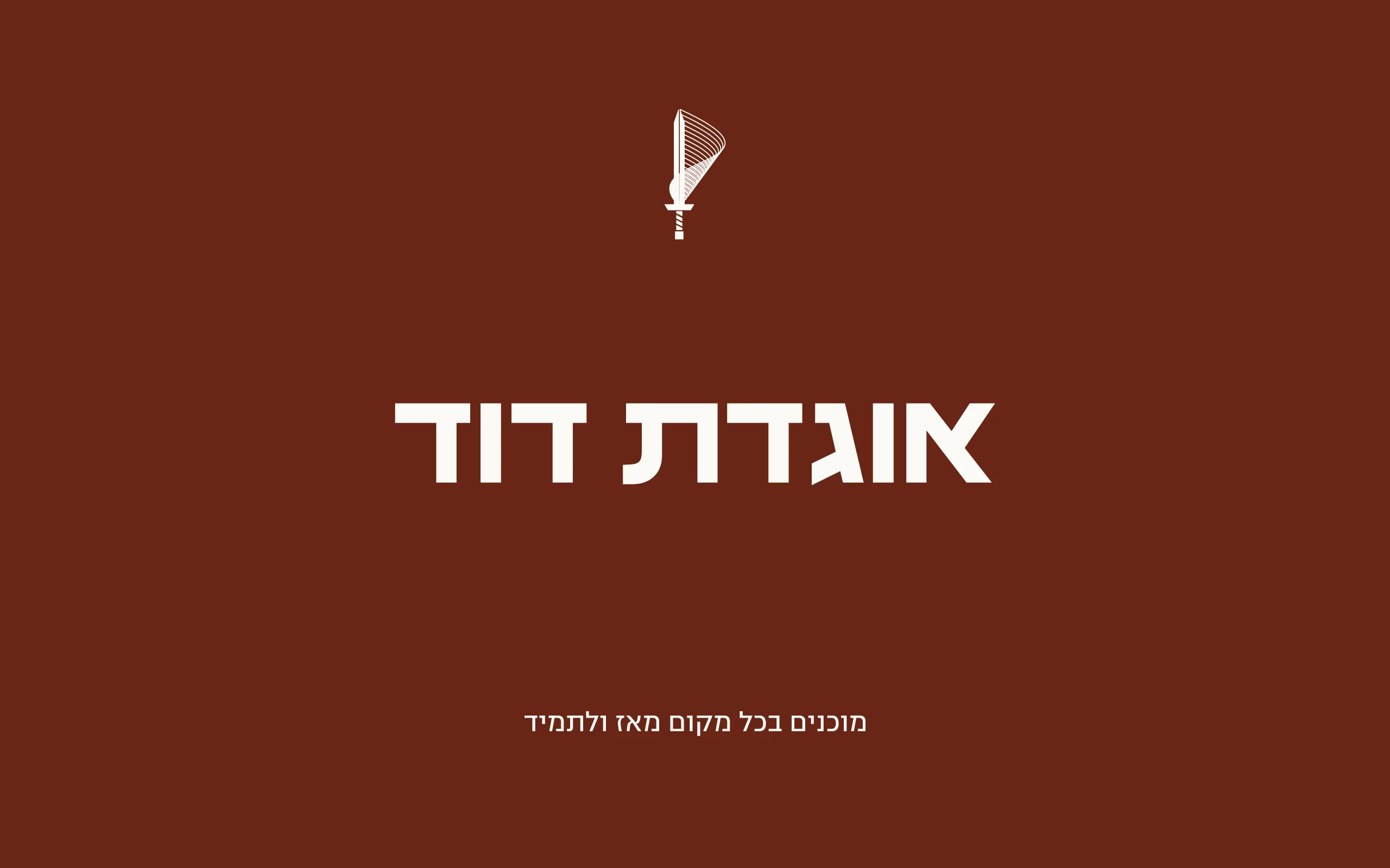 Division 96 - David Division, IDF – brand identity by Basman/Tenenbaum