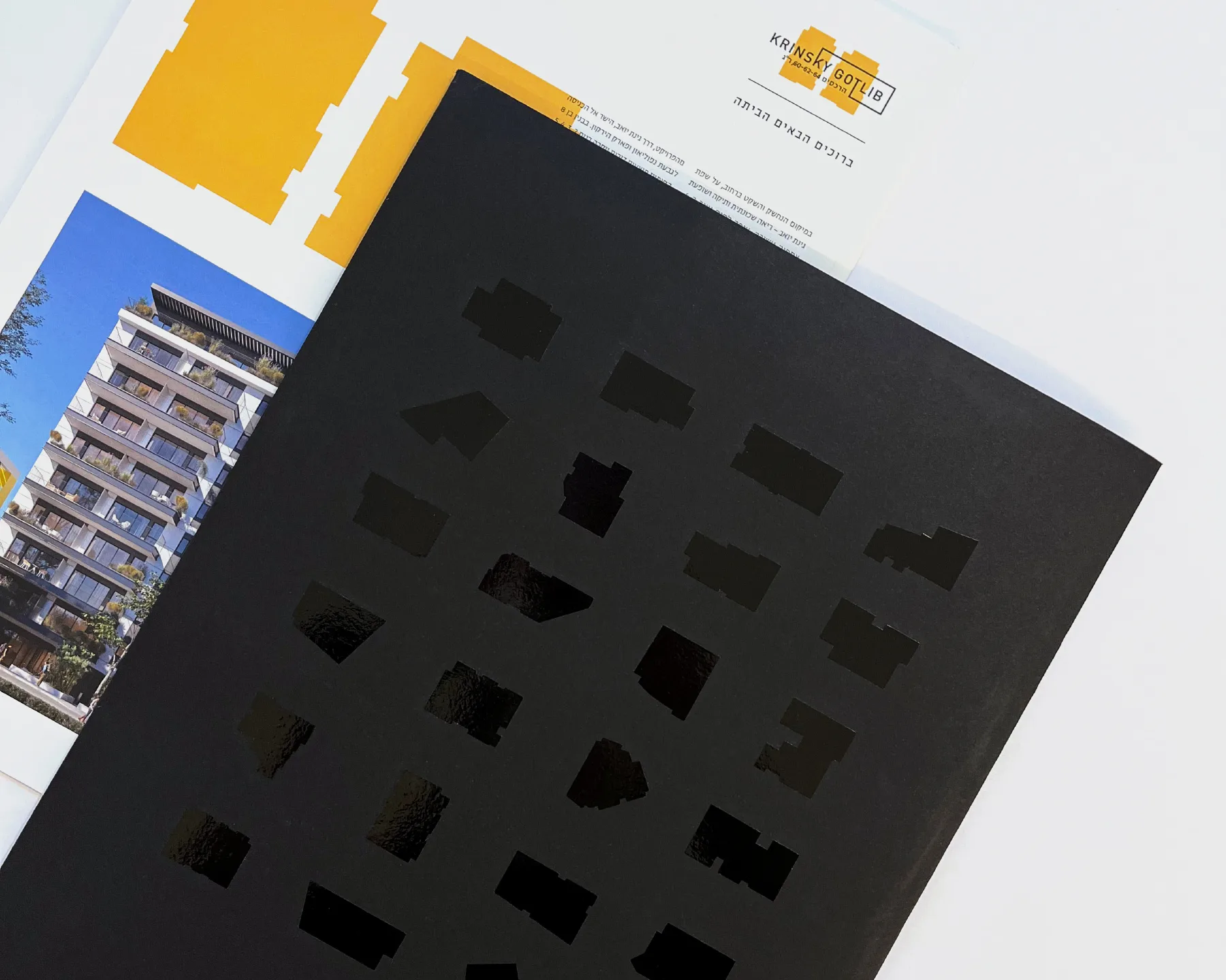Krinsky Gotlib – brand identity and web design by Basman/Tenenbaum