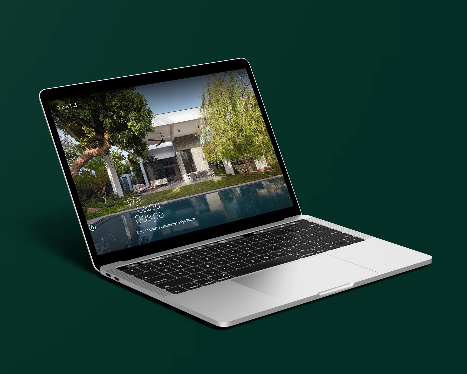 Eretz – brand identity and web design by Basman/Tenenbaum