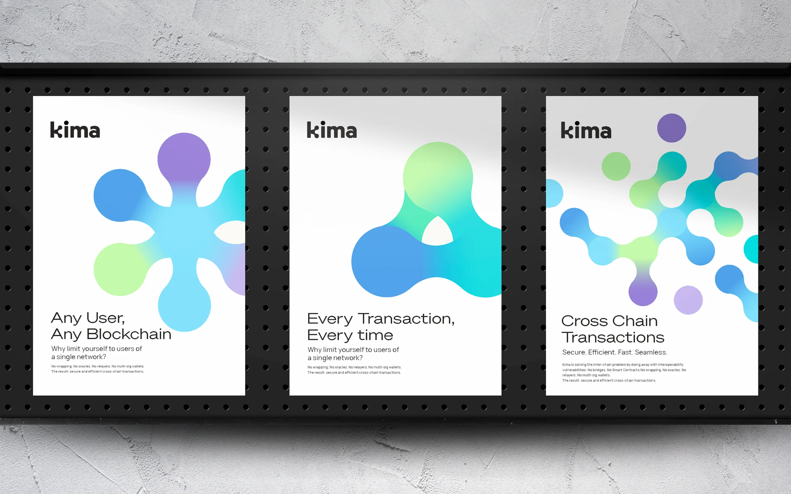 Kima – brand identity and web design by Basman/Tenenbaum