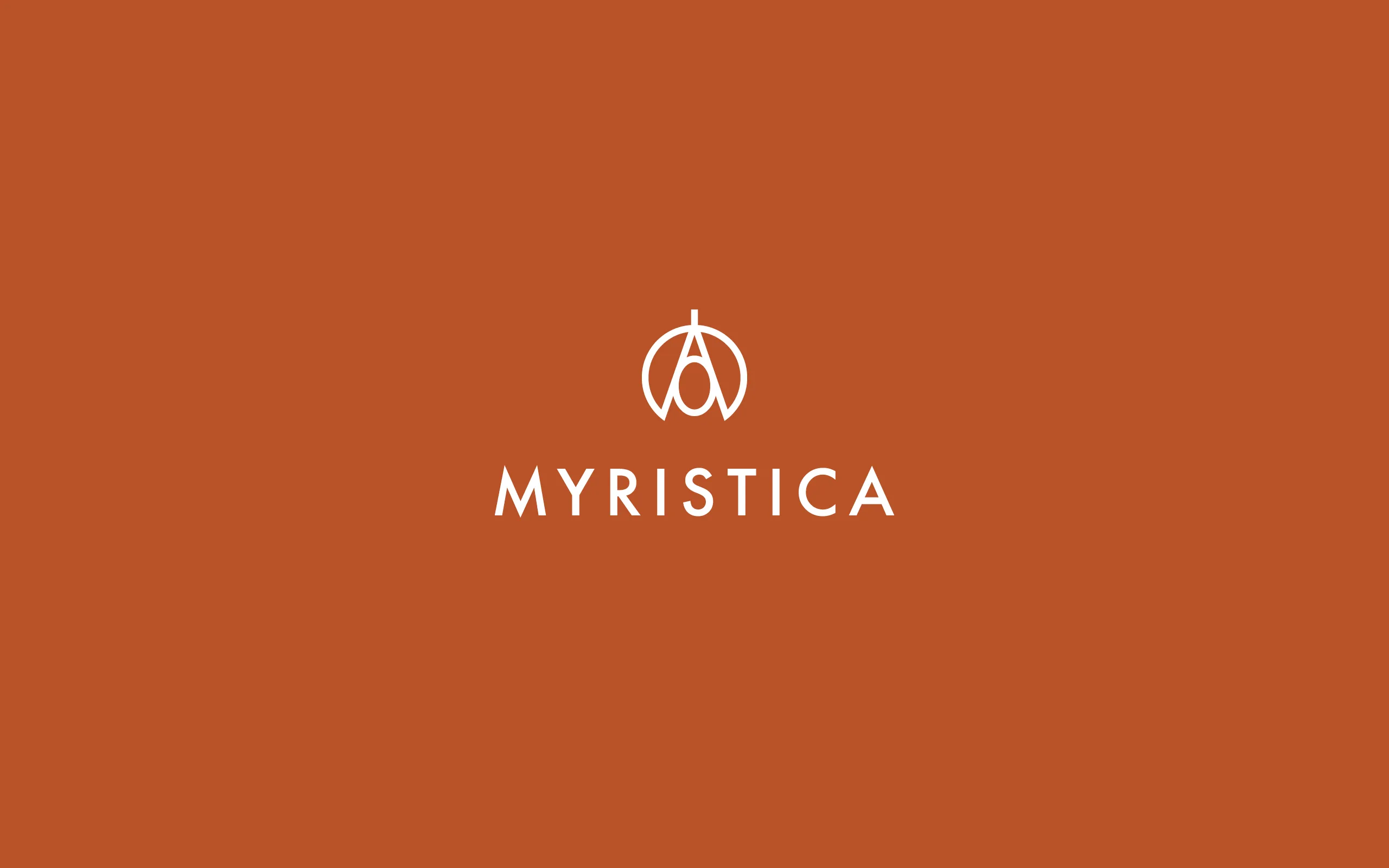 Myristica Supper Club – brand identity by Basman/Tenenbaum