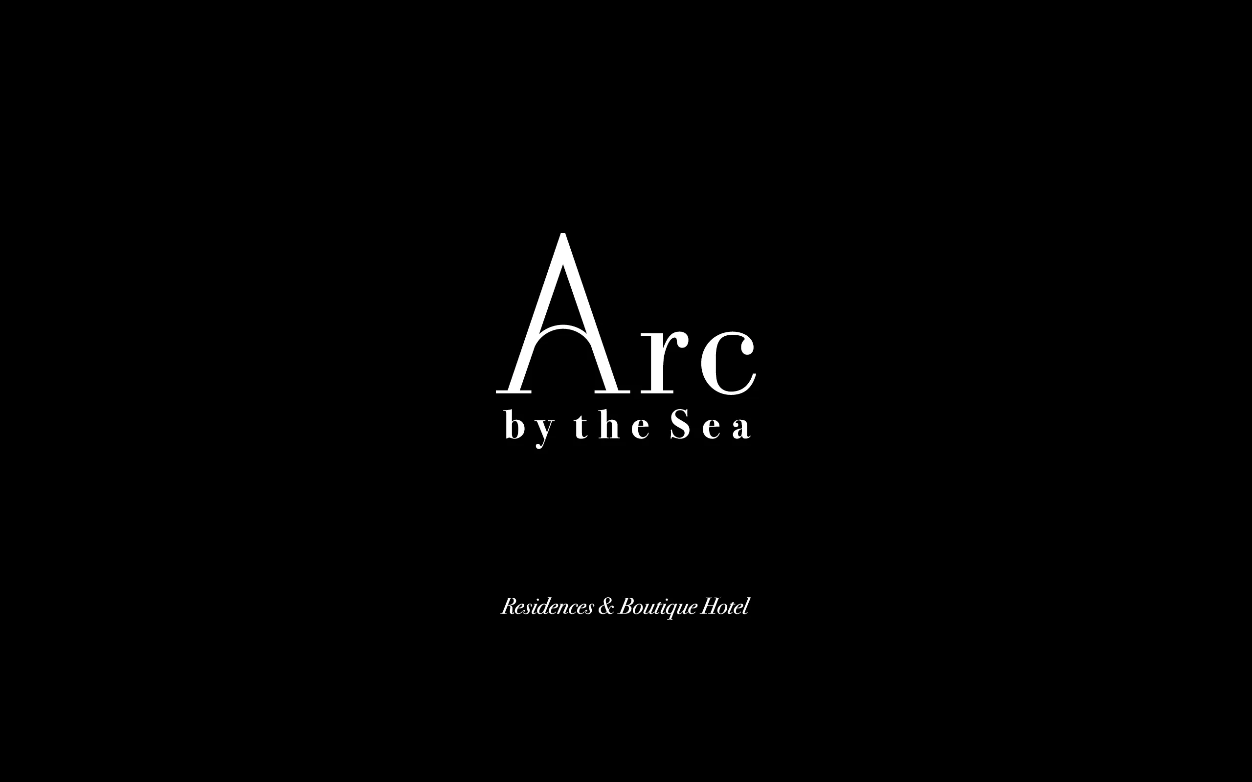 Arc by the sea, Tel Aviv – brand identity and print design by Basman/Tenenbaum