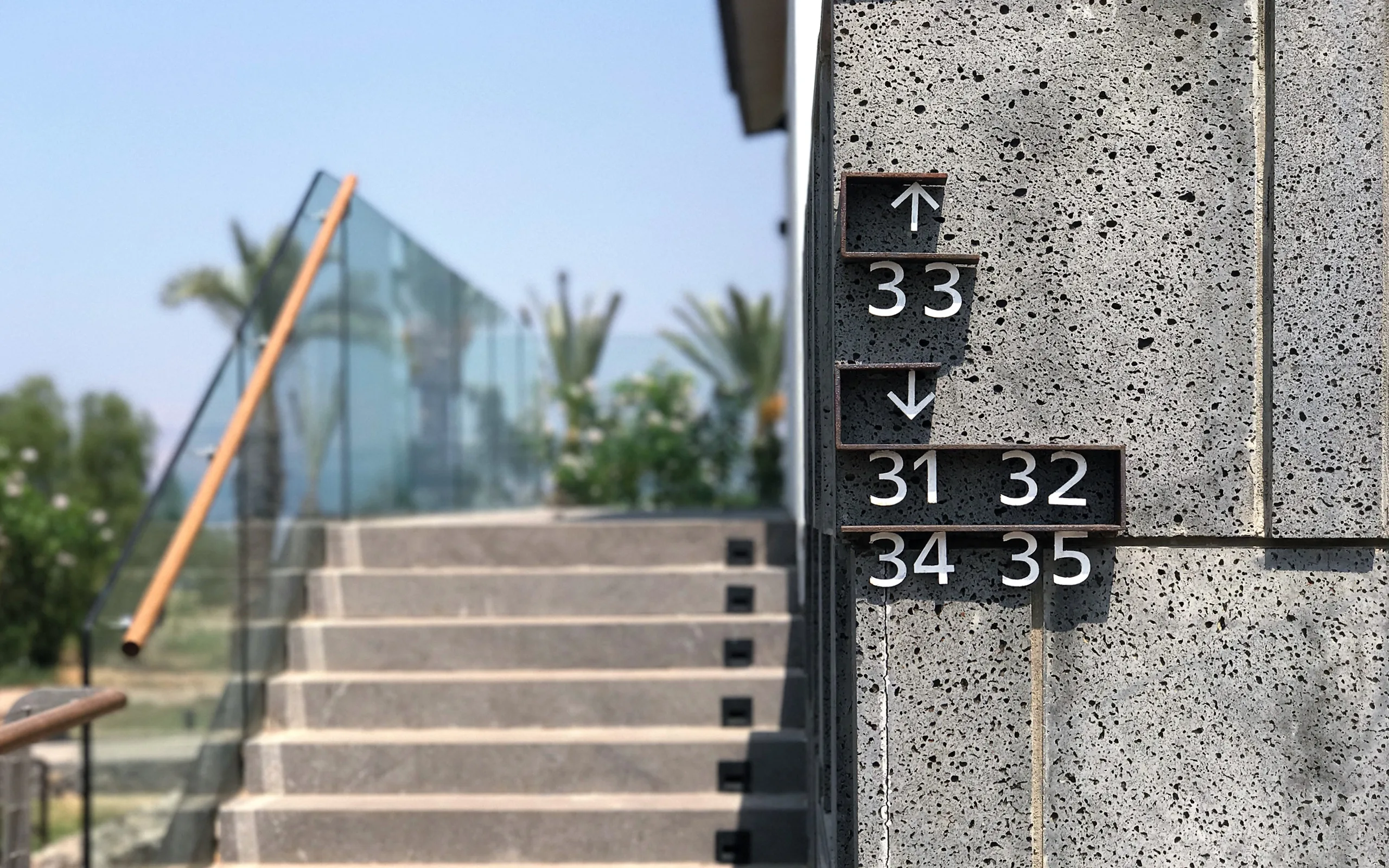 The Setai Sea Of Galilee – signage design by Basman/Tenenbaum