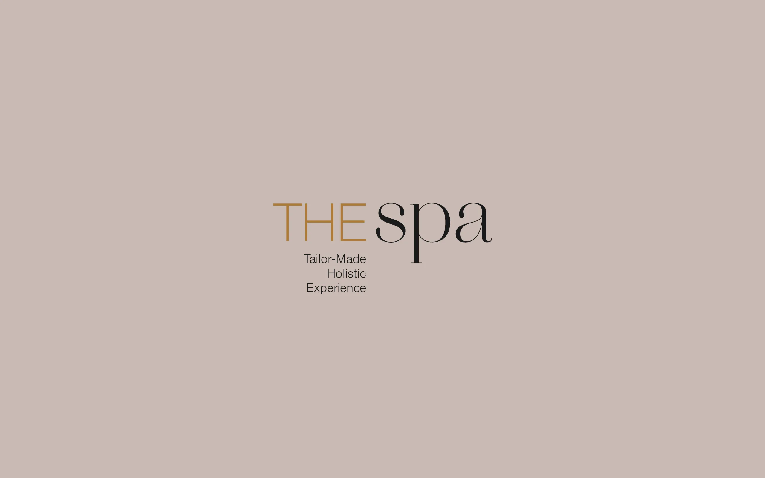 The Spa – brand identity and signage design by Basman/Tenenbaum