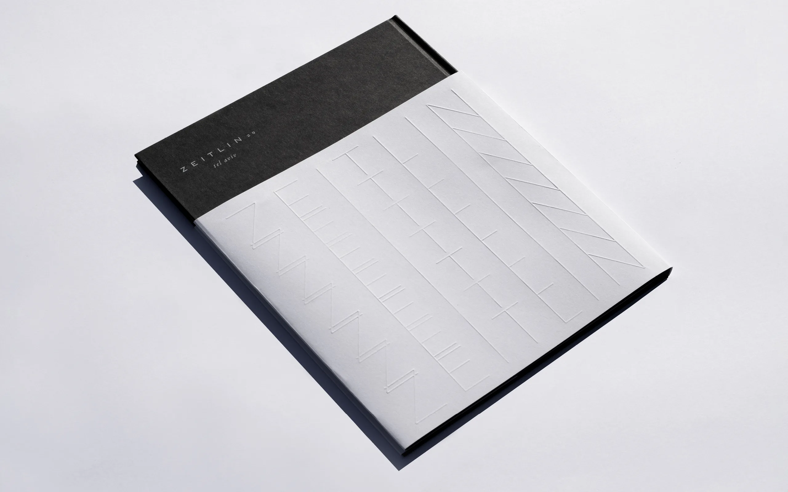 Zeitlin 29 Tel Aviv – brand identity and web design by Basman/Tenenbaum