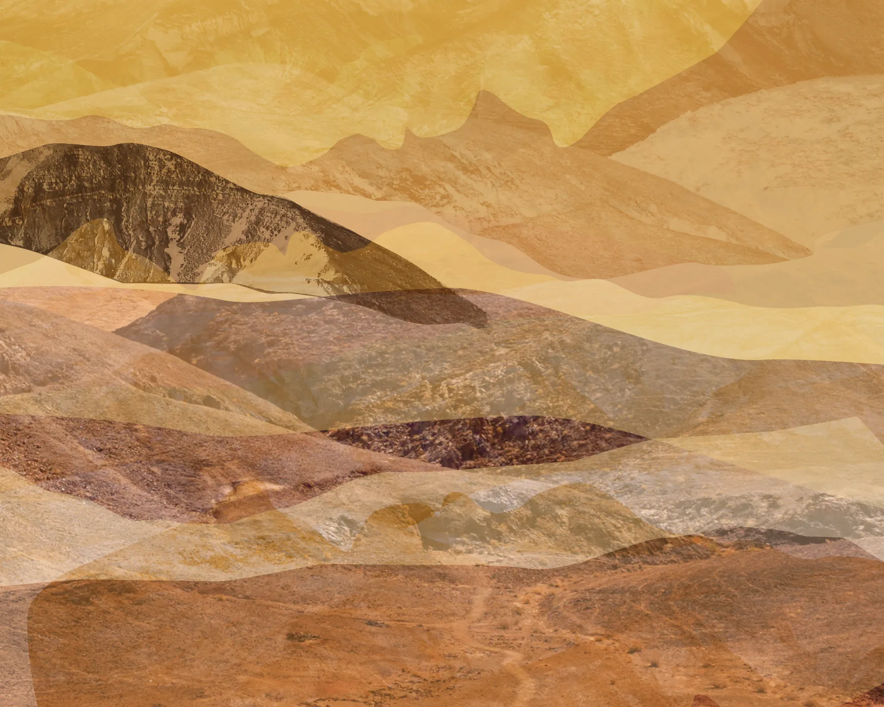 Layers of the Land – print design by Basman/Tenenbaum