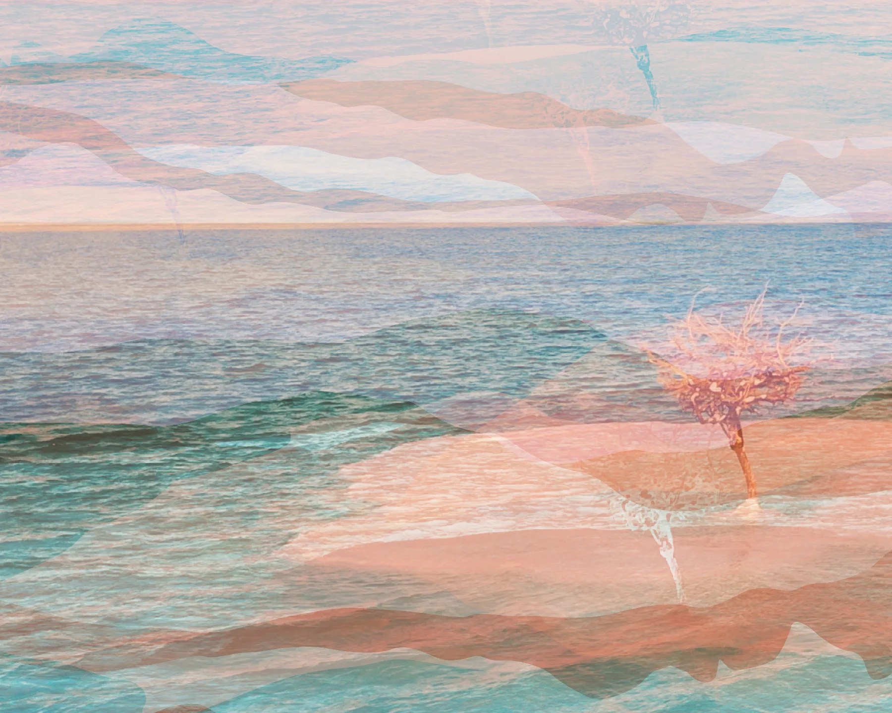 Layers of the Land – print design by Basman/Tenenbaum