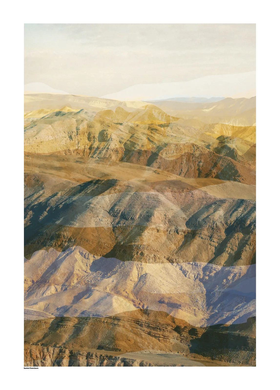 Layers of the Land – print design by Basman/Tenenbaum
